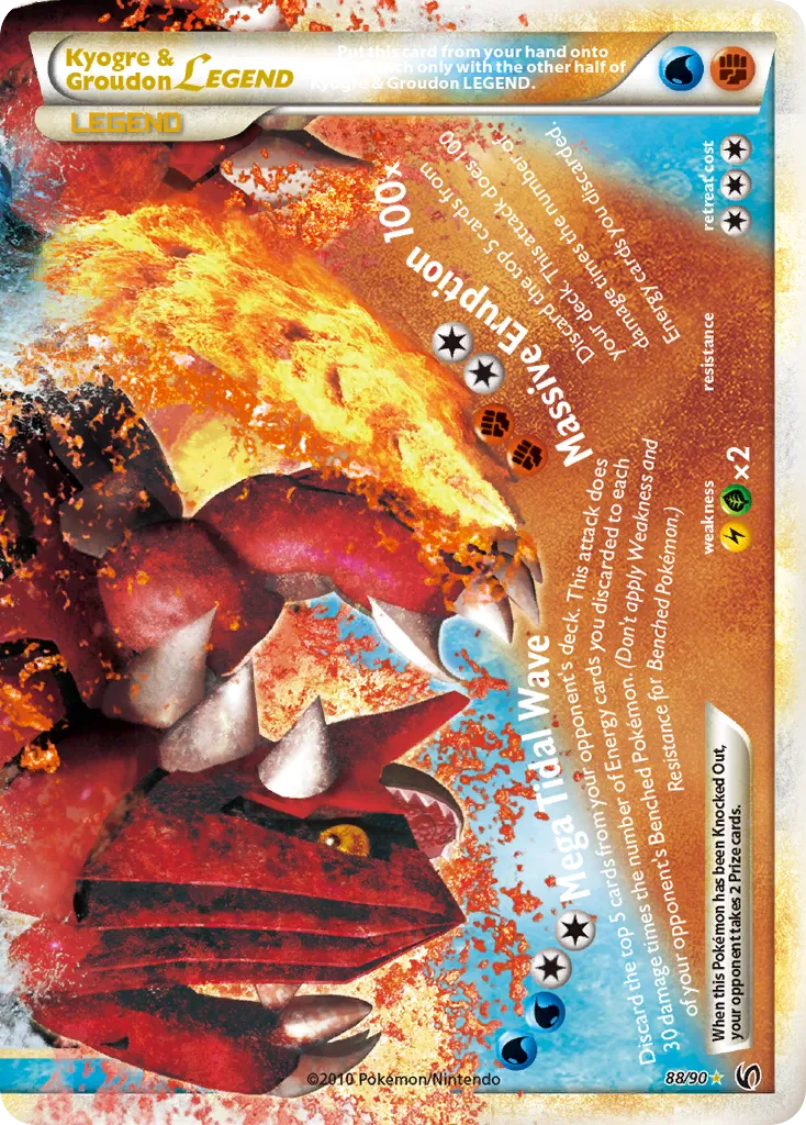 Kyogre & Groudon LEGEND - HS—Undaunted