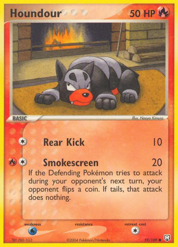 Houndour - Team Rocket Returns
