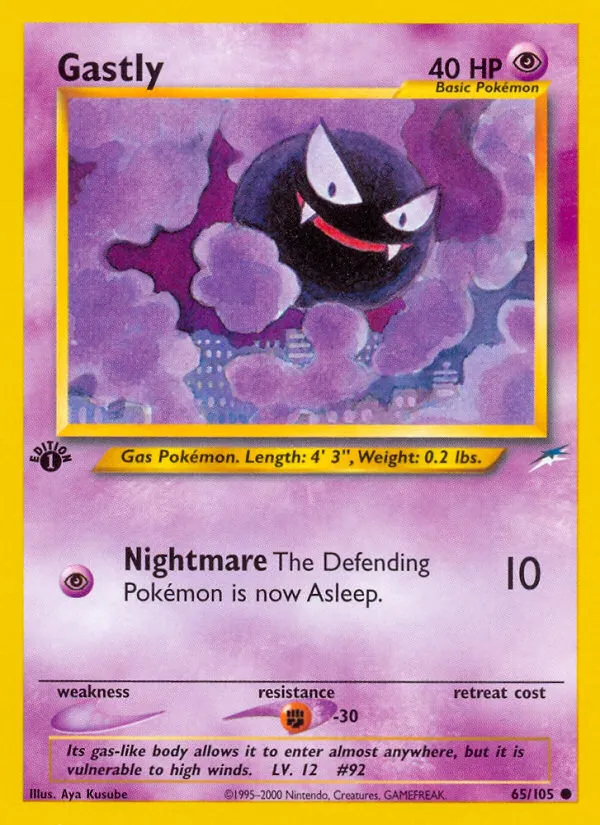 Gastly - Neo Destiny