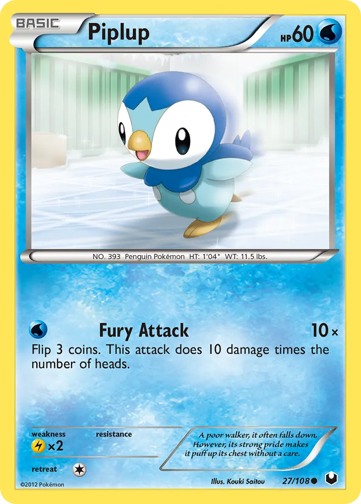 Piplup - Dark Explorers