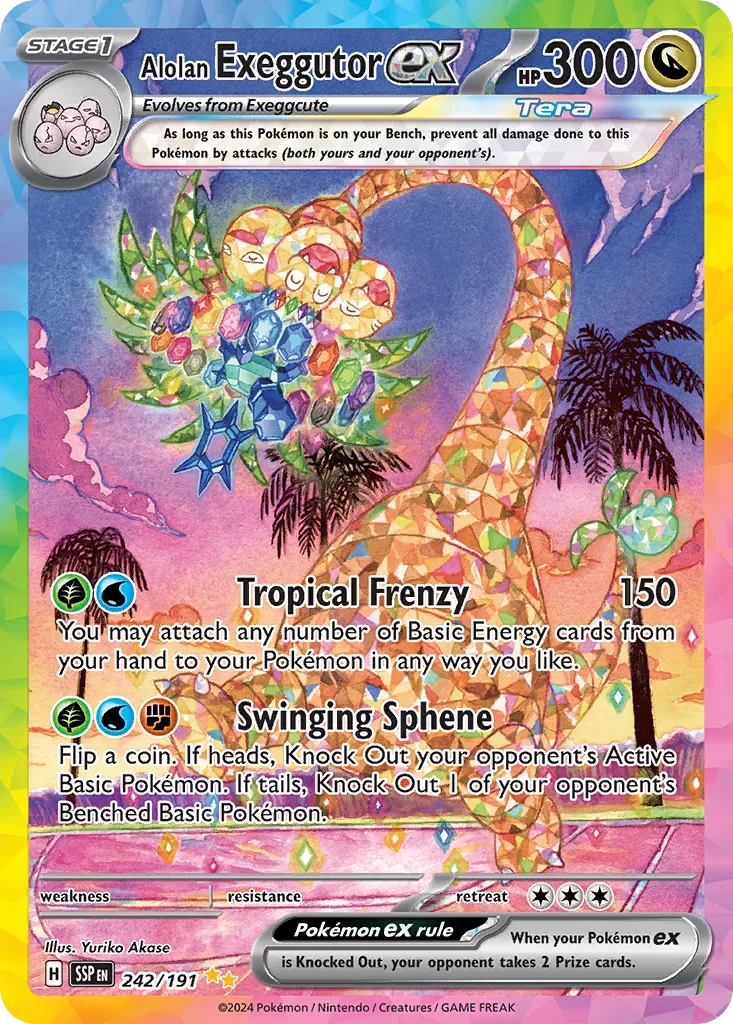 Alolan Exeggutor ex - Surging Sparks