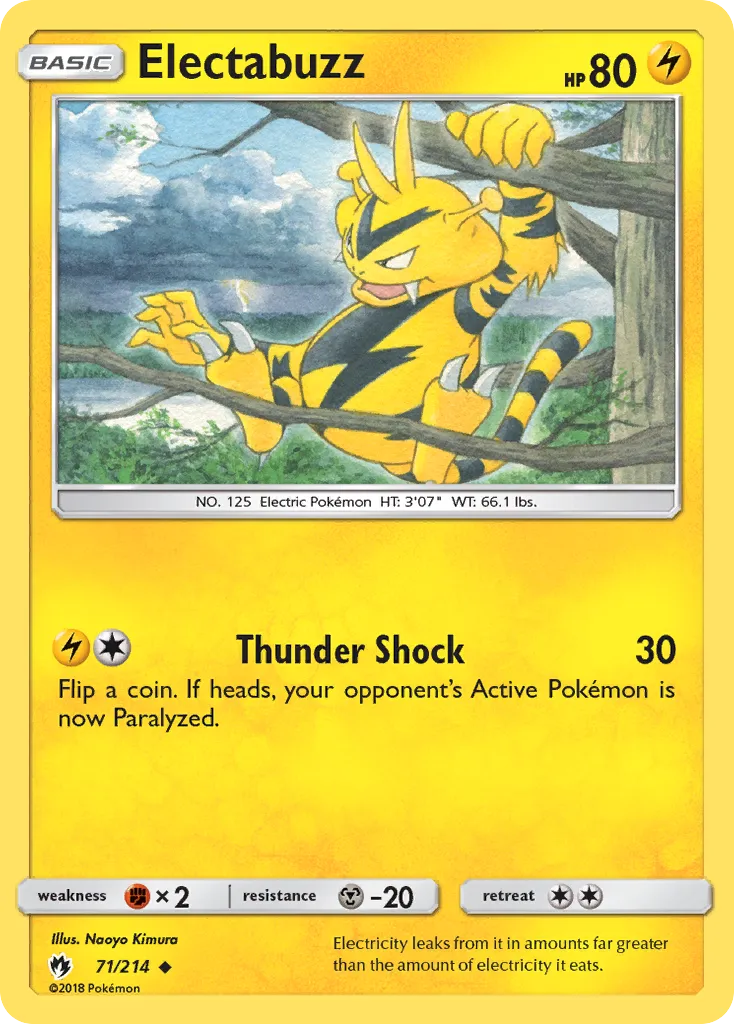 Electabuzz - Lost Thunder