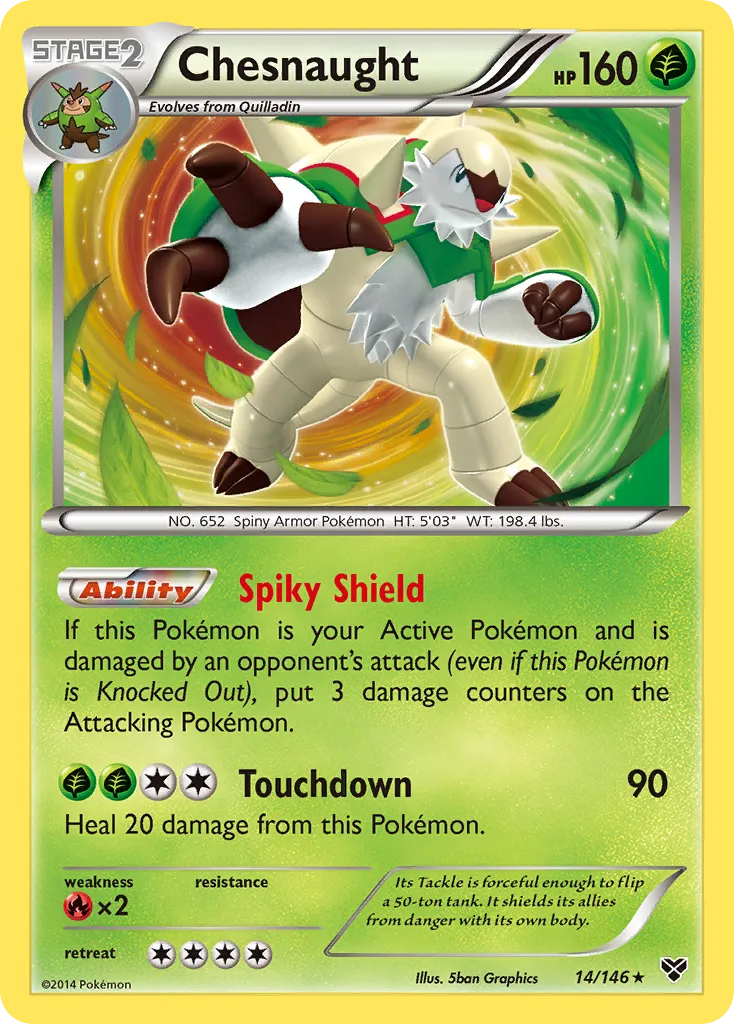 Chesnaught - XY
