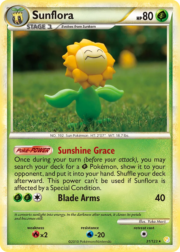 Sunflora - HeartGold & SoulSilver