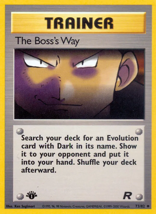 The Boss's Way - Team Rocket