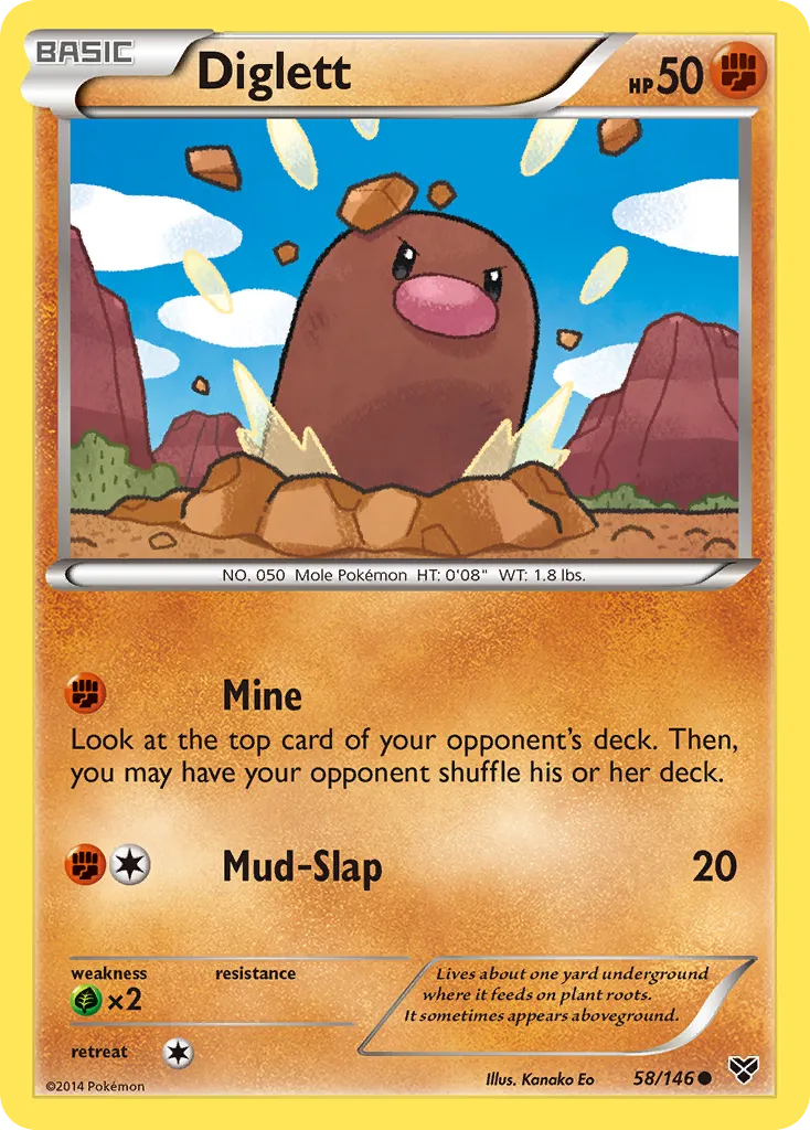 Diglett - XY