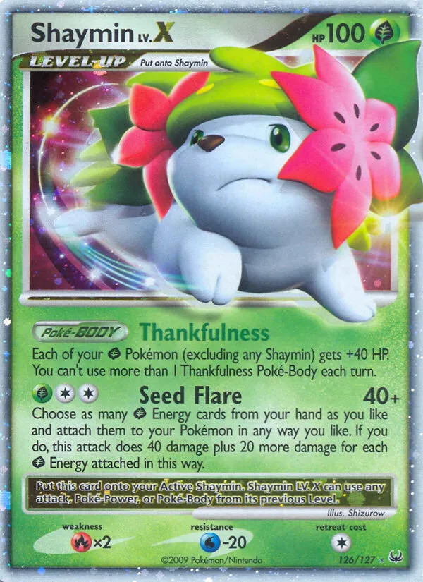 Shaymin LV.X - Platinum