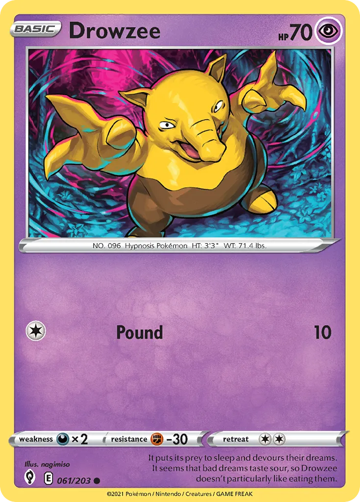 Drowzee - Evolving Skies