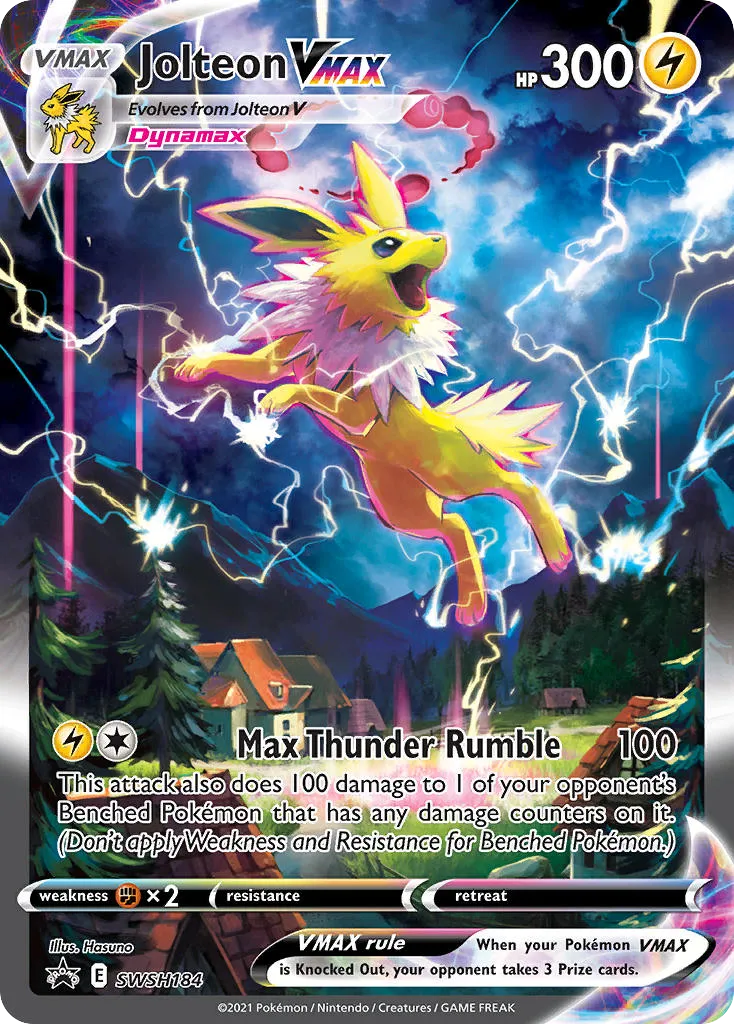 Jolteon VMAX - SWSH Black Star Promos