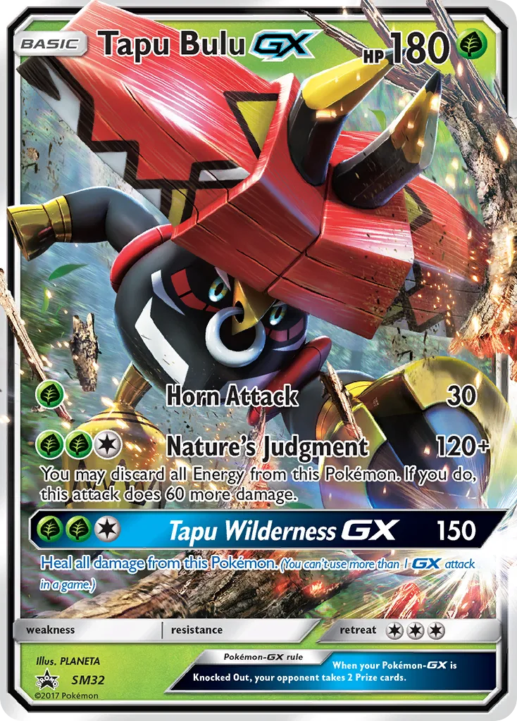 Tapu Bulu-GX - SM Black Star Promos