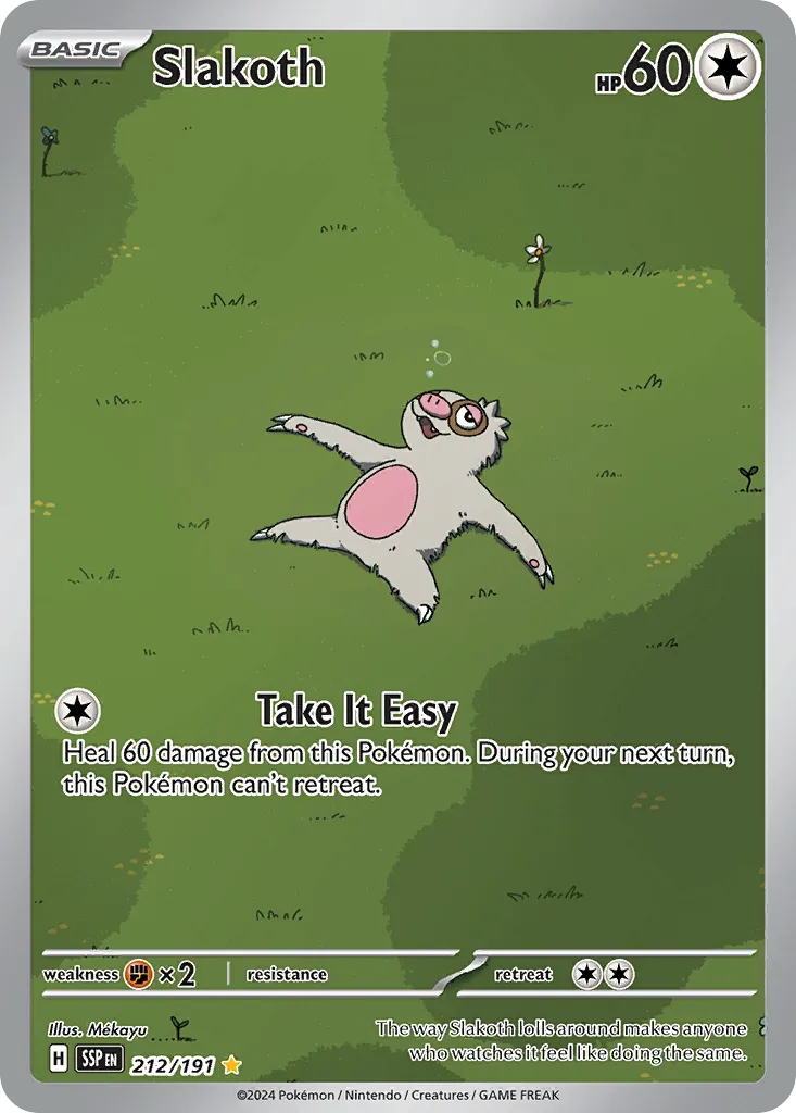 Slakoth - Surging Sparks