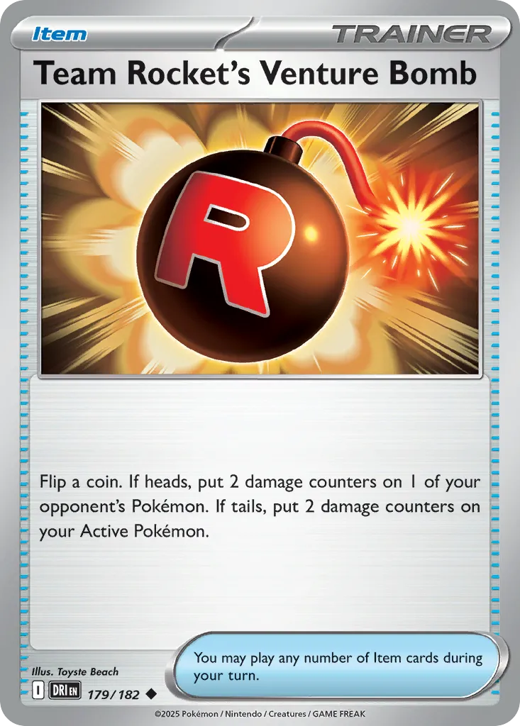 Team Rocket's Venture Bomb - Destined Rivals