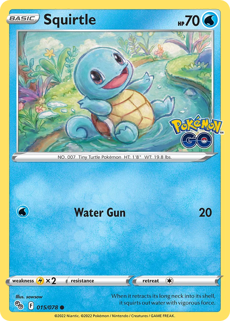Squirtle - Pokémon GO