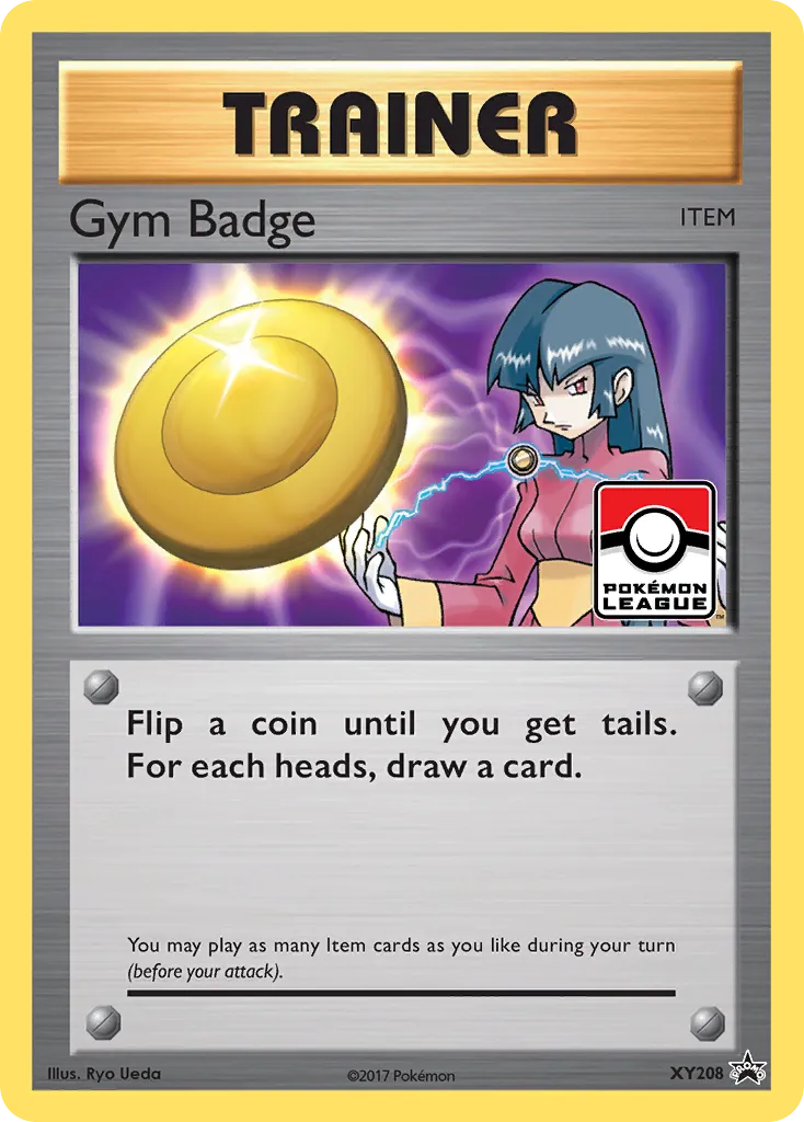 Gym Badge - XY Black Star Promos