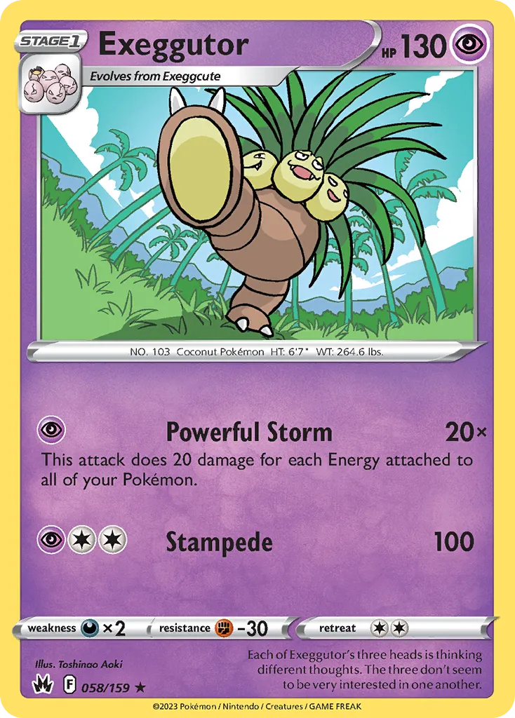 Exeggutor - Crown Zenith