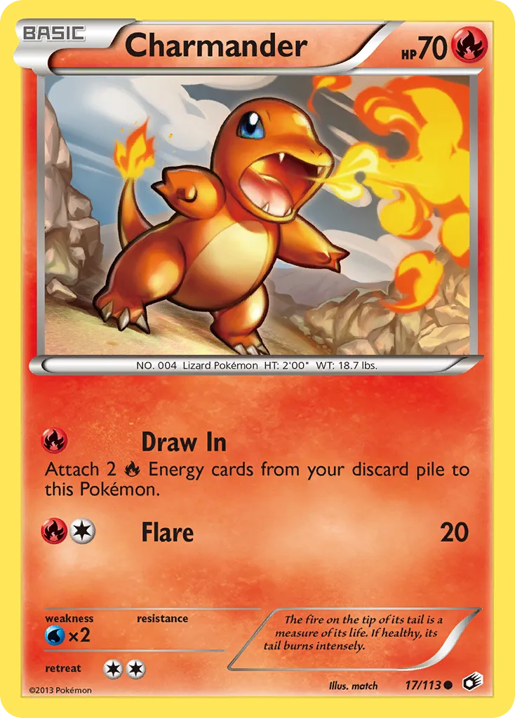 Charmander - Legendary Treasures