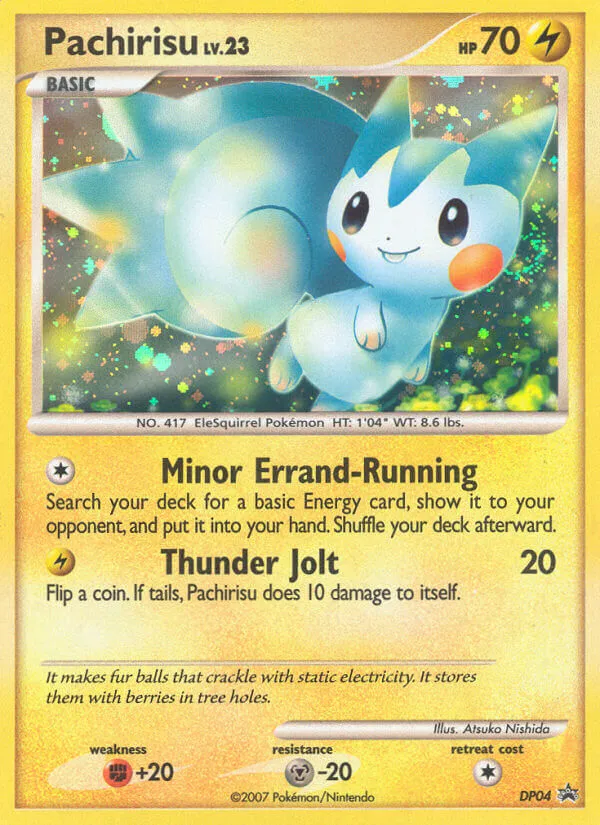 Pachirisu - DP Black Star Promos