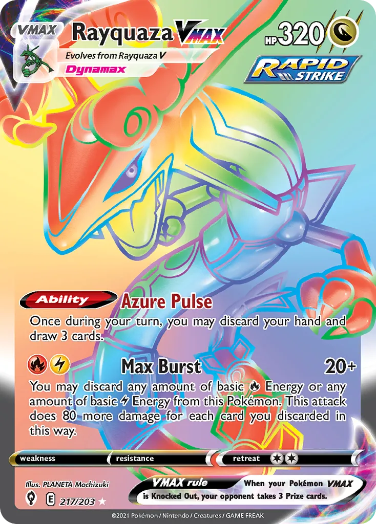 Rayquaza VMAX - Evolving Skies