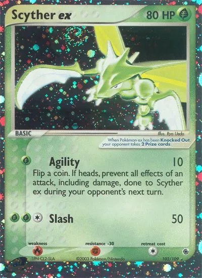 Scyther ex - Ruby & Sapphire