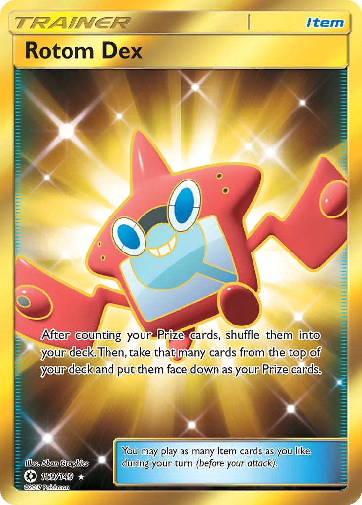 Rotom Dex - Sun & Moon