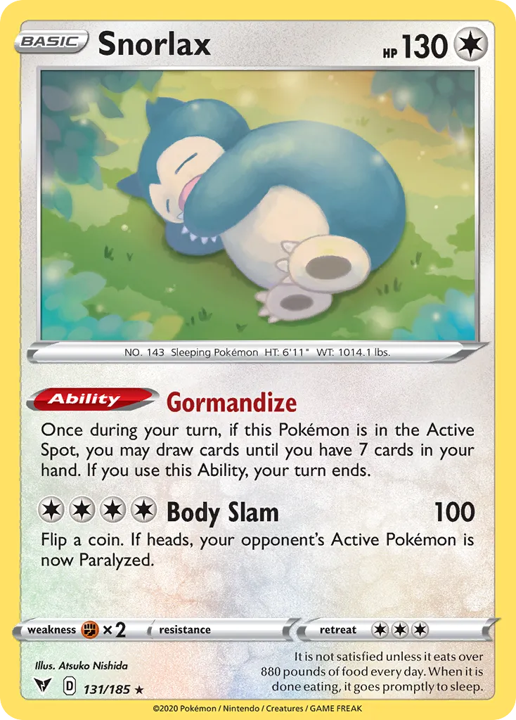 Snorlax - Vivid Voltage