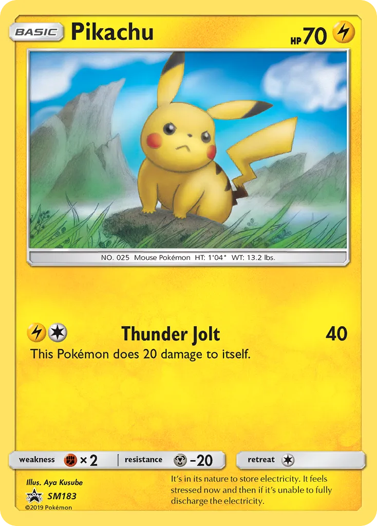 Pikachu - SM Black Star Promos