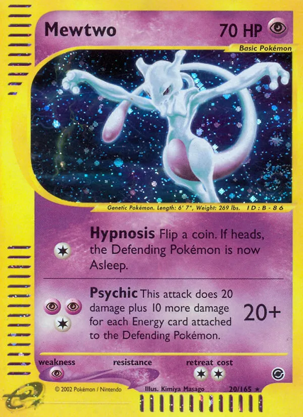Mewtwo - Expedition Base Set