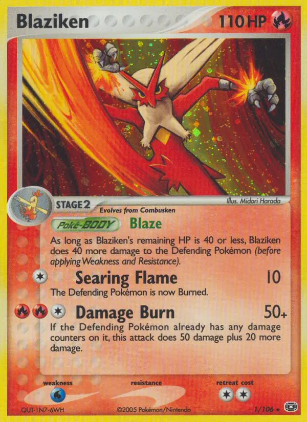 Blaziken - Emerald