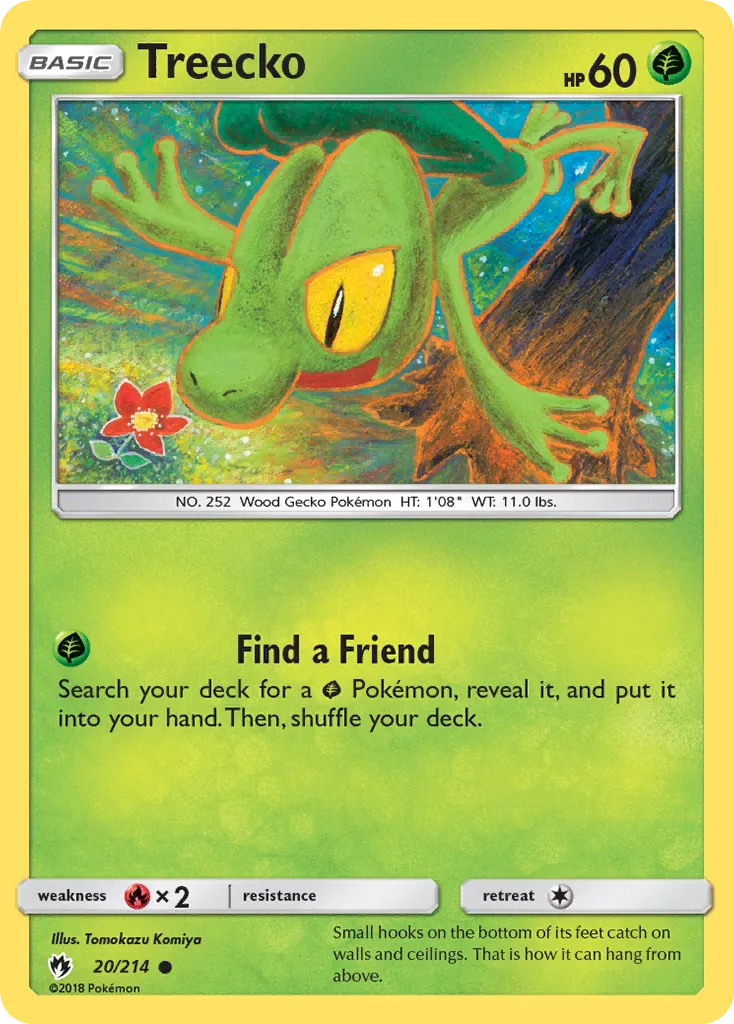 Treecko - Lost Thunder