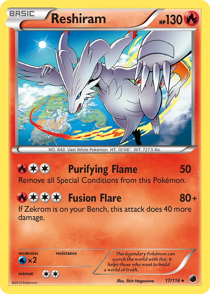 Reshiram - Plasma Freeze