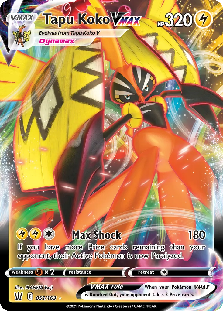 Tapu Koko VMAX - Battle Styles