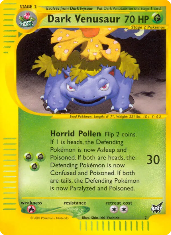 Dark Venusaur - Best of Game