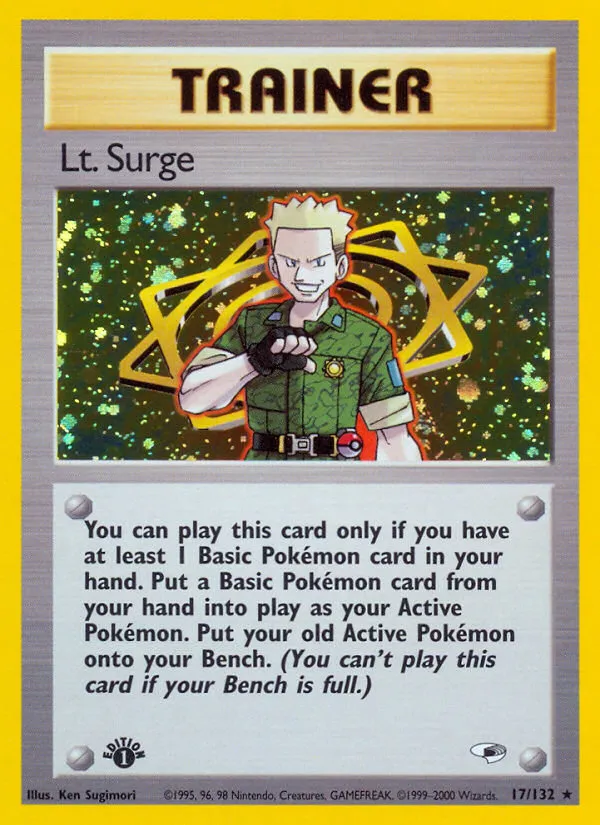 Lt. Surge - Gym Heroes