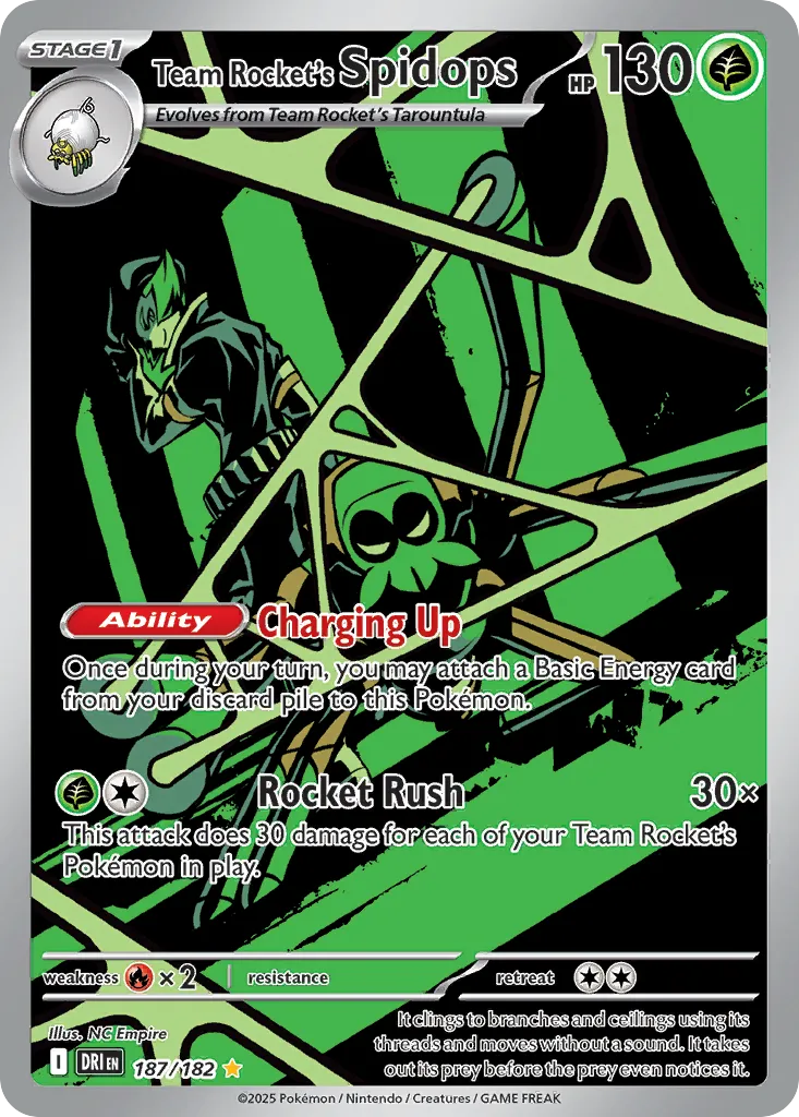 Team Rocket's Spidops - Destined Rivals