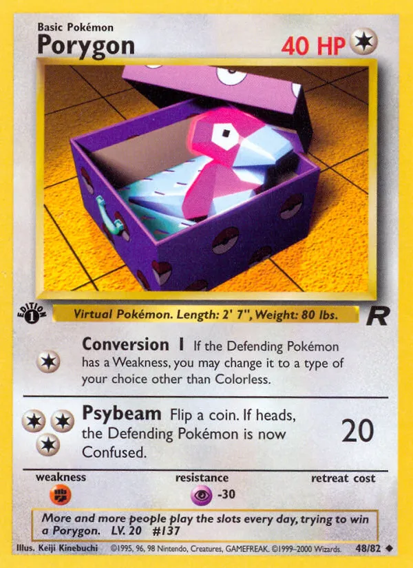 Porygon - Team Rocket