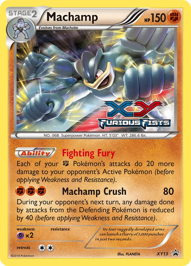 Machamp - XY Black Star Promos