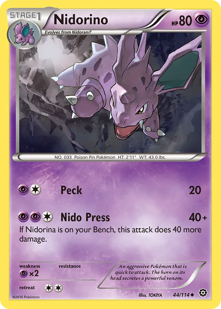 Nidorino - Steam Siege