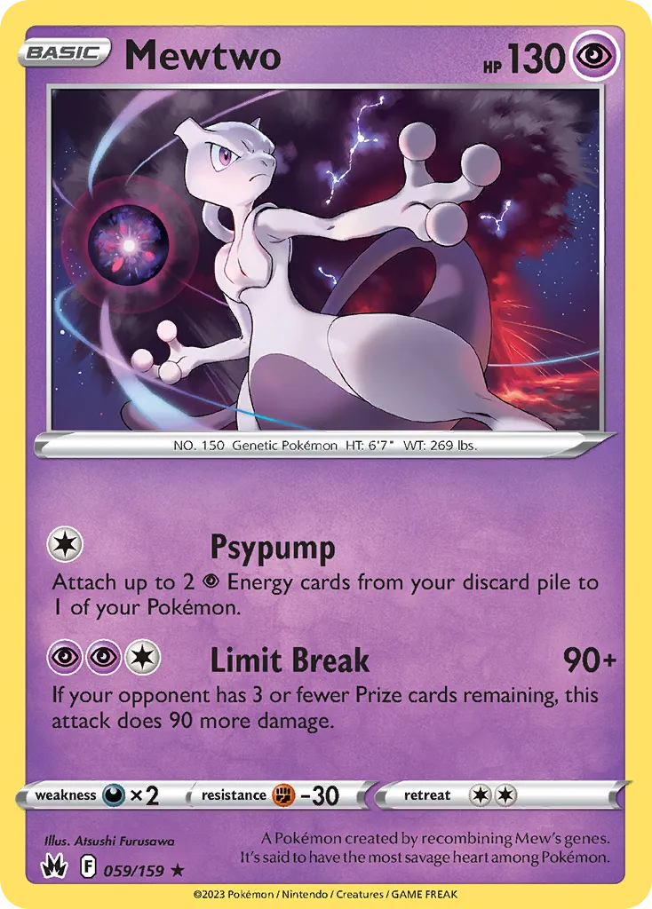 Mewtwo - Crown Zenith