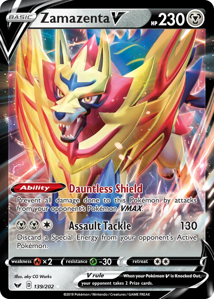 Zamazenta V - Sword & Shield