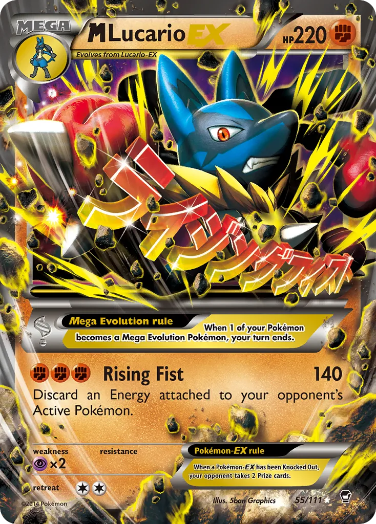 M Lucario-EX - Furious Fists