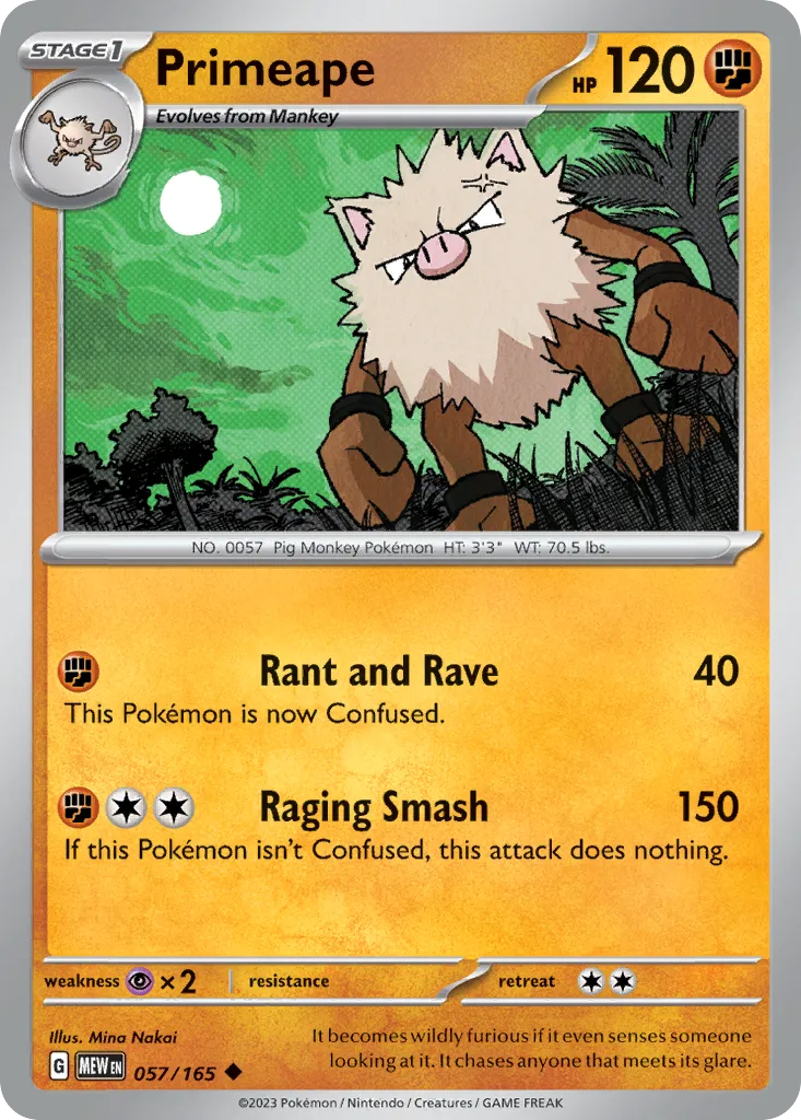 Primeape - 151