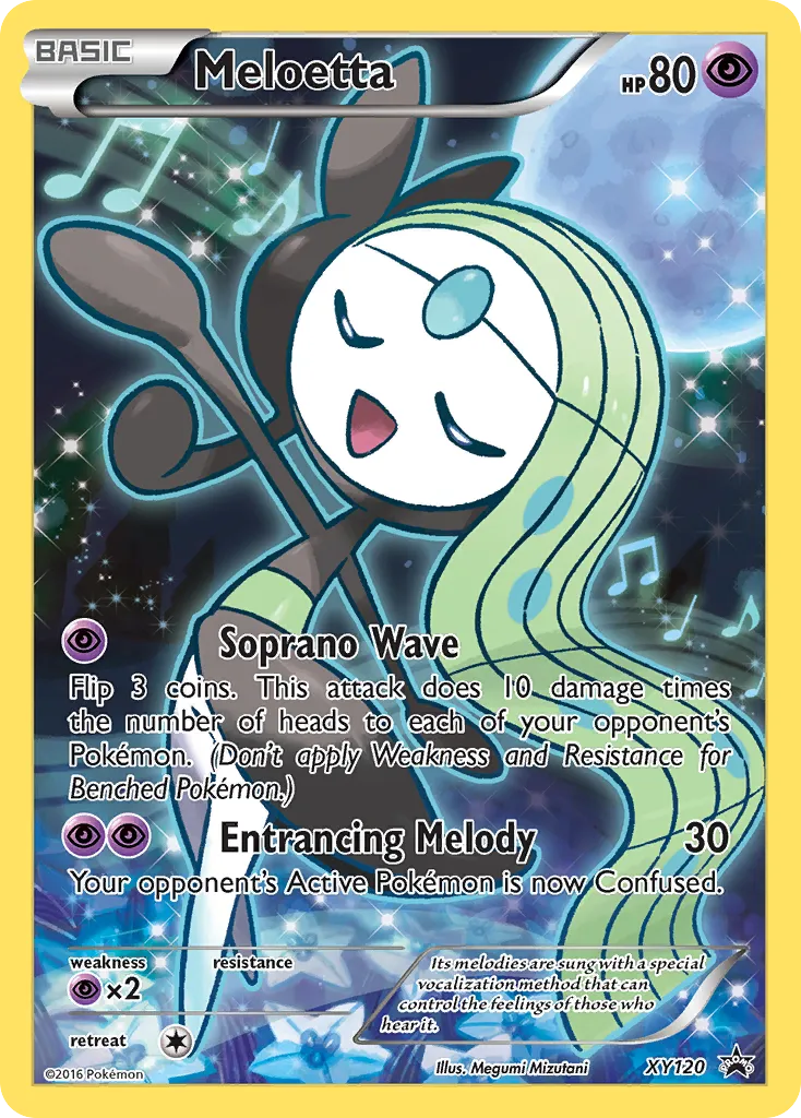 Meloetta - XY Black Star Promos