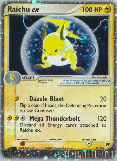 Raichu ex - Sandstorm
