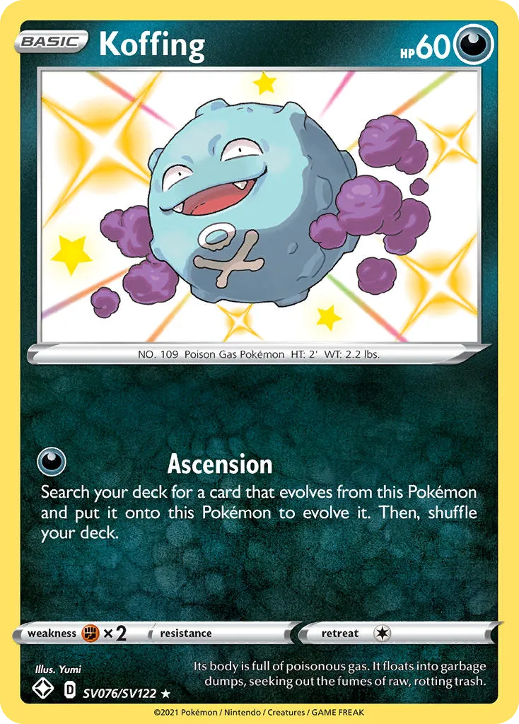Koffing - Shining Fates Shiny Vault