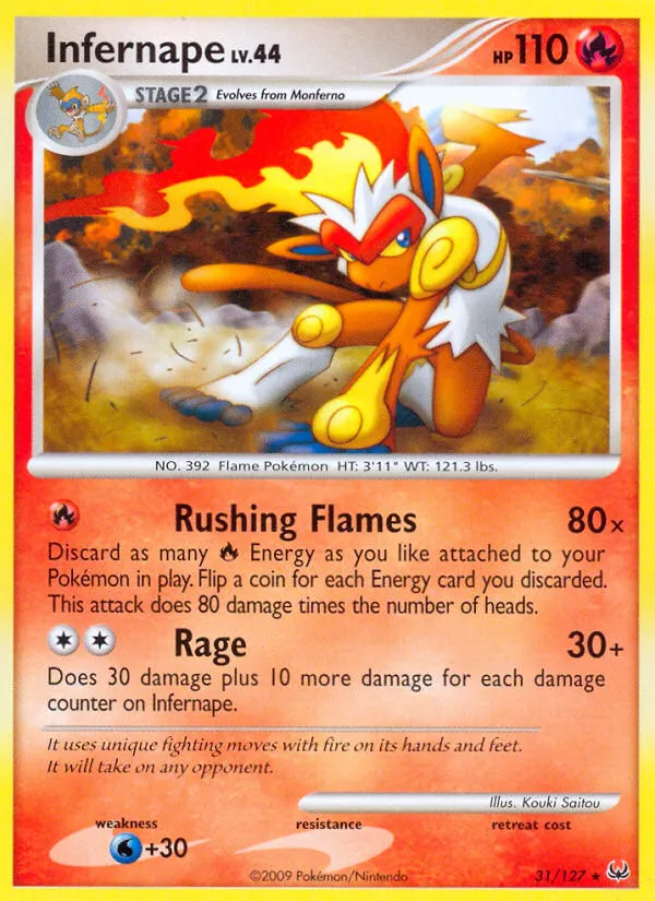 Infernape - Platinum