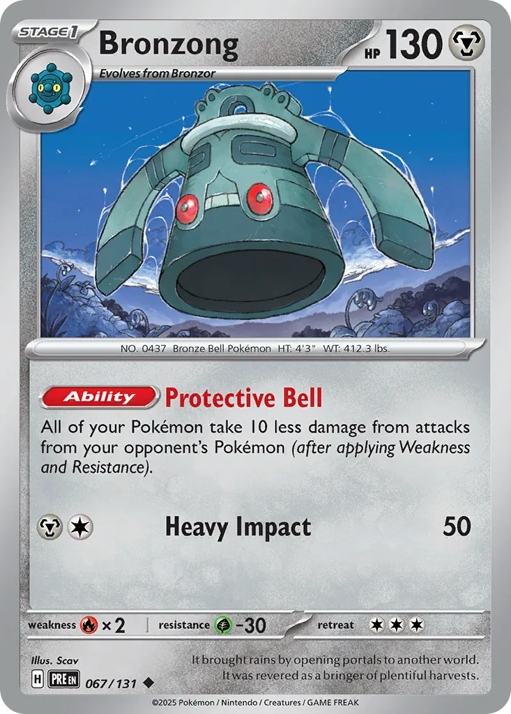 Bronzong - Prismatic Evolutions