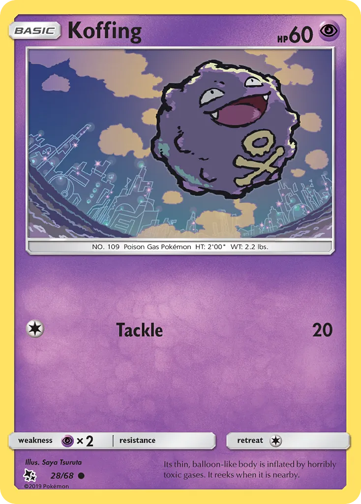 Koffing - Hidden Fates