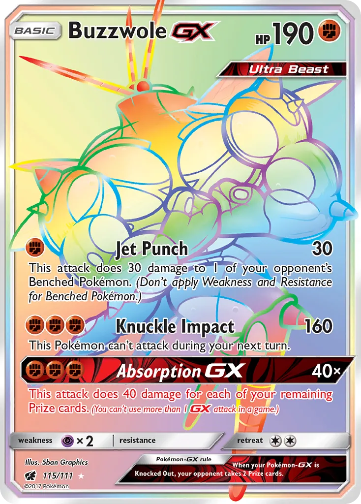 Buzzwole-GX - Crimson Invasion