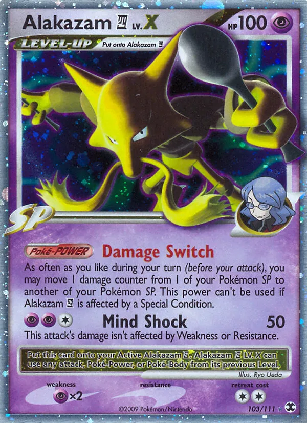 Alakazam E4 LV.X - Rising Rivals