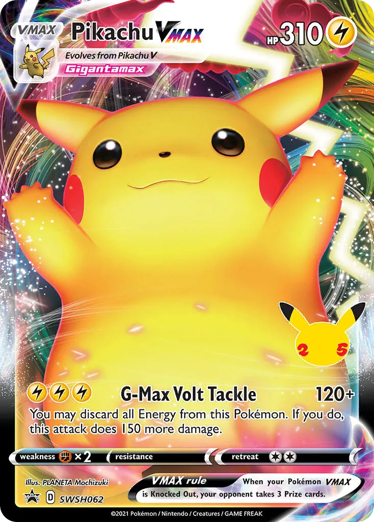 Pikachu VMAX - SWSH Black Star Promos